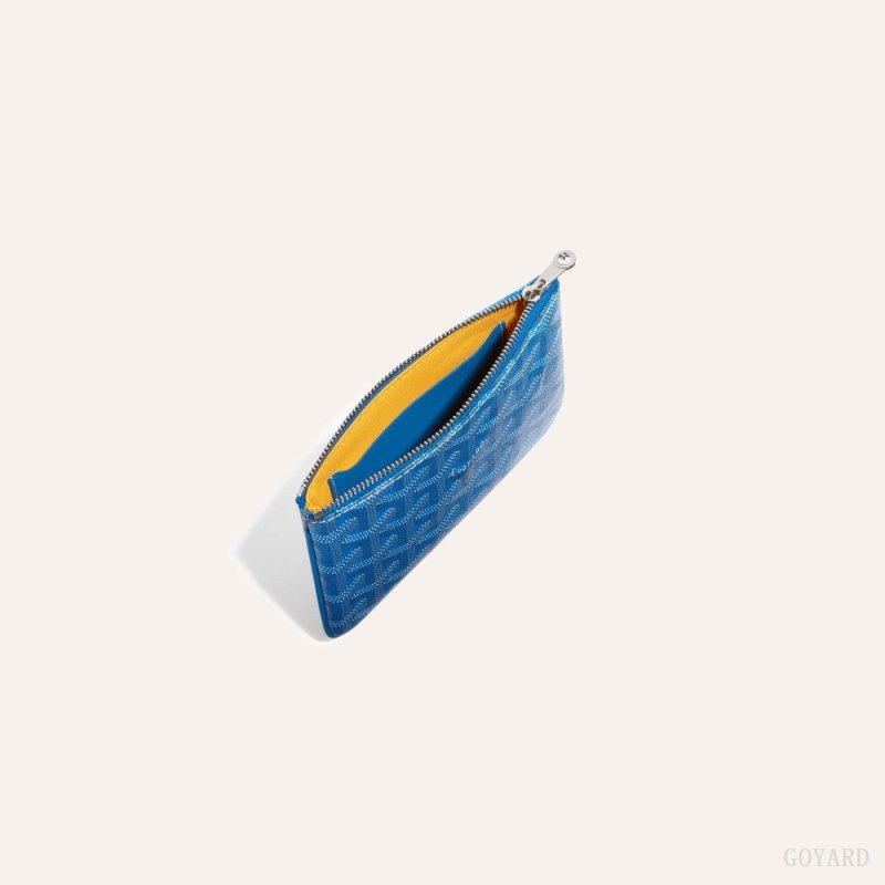Goyard SÉNAT MINI WALLET Cüzdan Mavi | GY-WPD1805