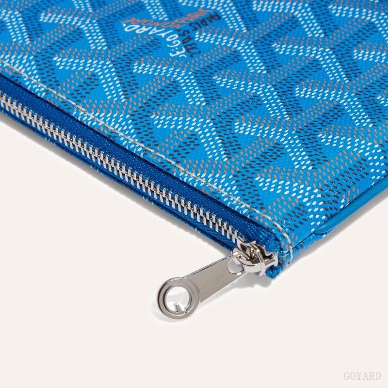 Goyard SÉNAT MINI WALLET Cüzdan Mavi | GY-WPD1805