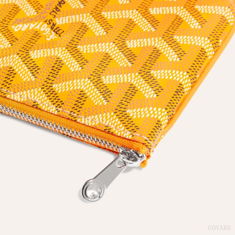 Goyard SÉNAT MINI WALLET Cüzdan Sarı | GY-UWE3988