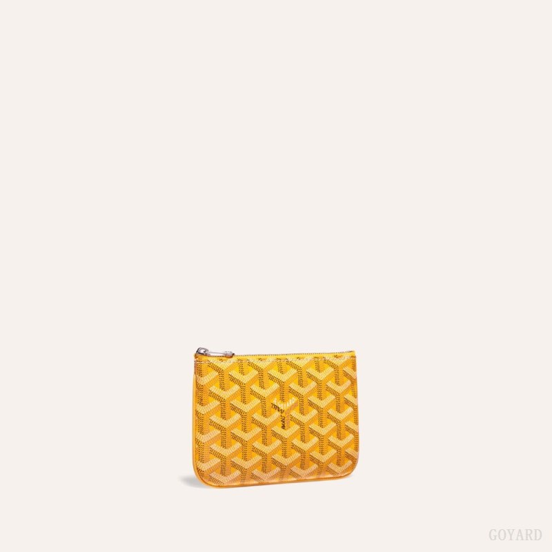Goyard SÉNAT MINI WALLET Cüzdan Sarı | GY-UWE3988