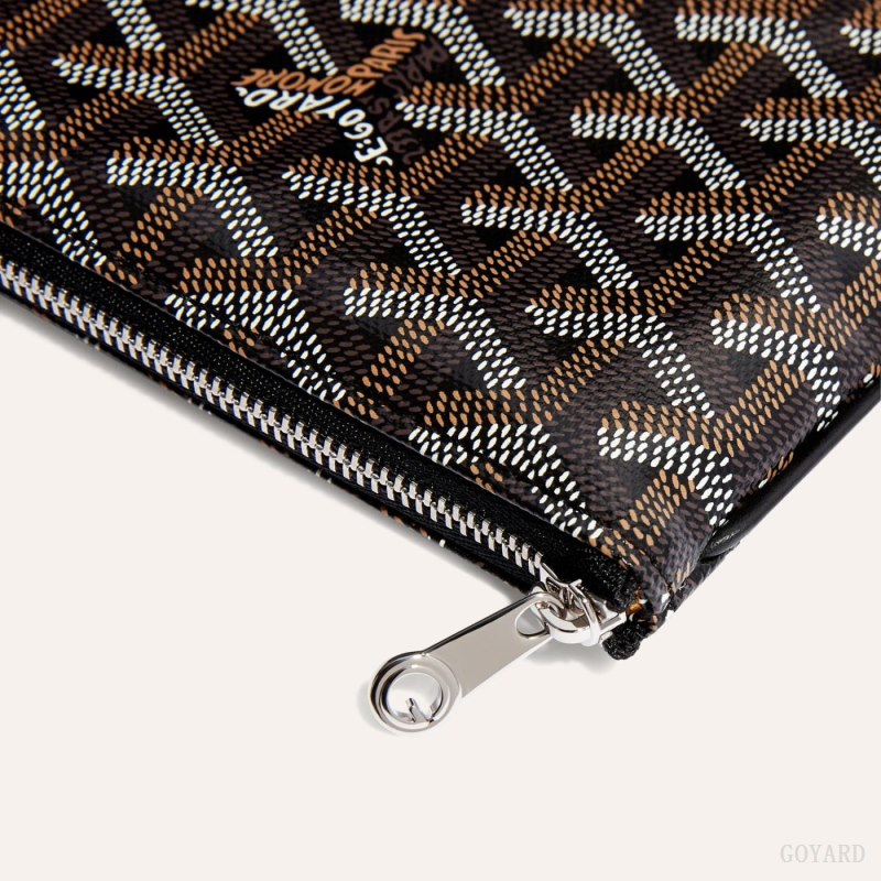 Goyard SÉNAT MINI WALLET Cüzdan Siyah | GY-XMY2544