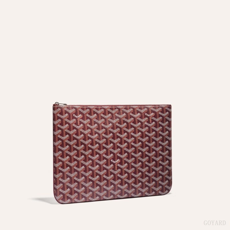 Goyard SÉNAT MM POCKET Aksesuar Bordo | GY-ZRV0255