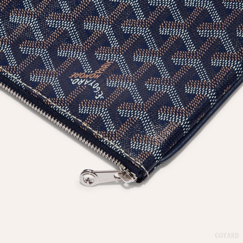 Goyard SÉNAT MM POCKET Aksesuar Lacivert Mavi | GY-PWS0364