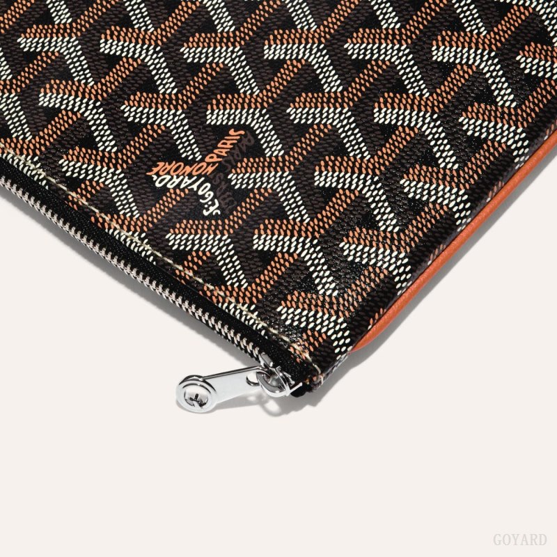 Goyard SÉNAT MM POCKET Aksesuar Siyah Kahverengi | GY-XNR7540