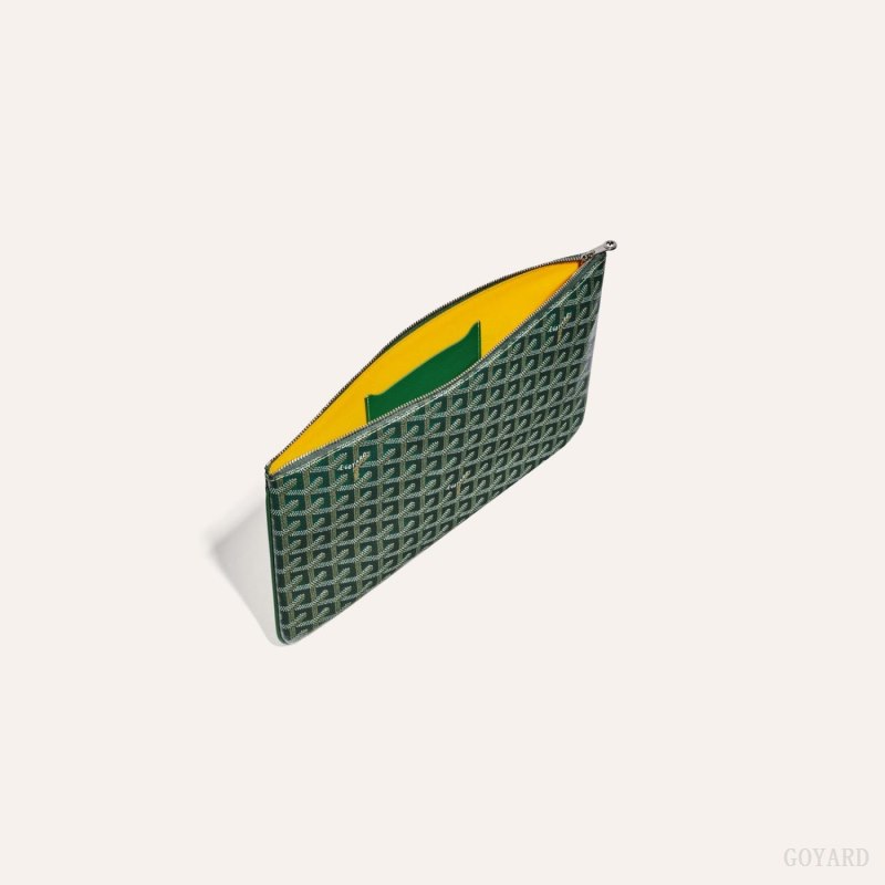 Goyard SÉNAT MM POCKET Aksesuar Yeşil | GY-IGU3279