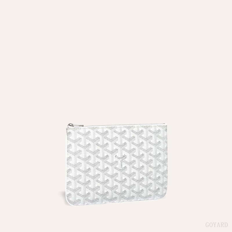 Goyard SÉNAT PM POCKET Küçük Deri Ürünler Beyaz | GY-ZGD9838