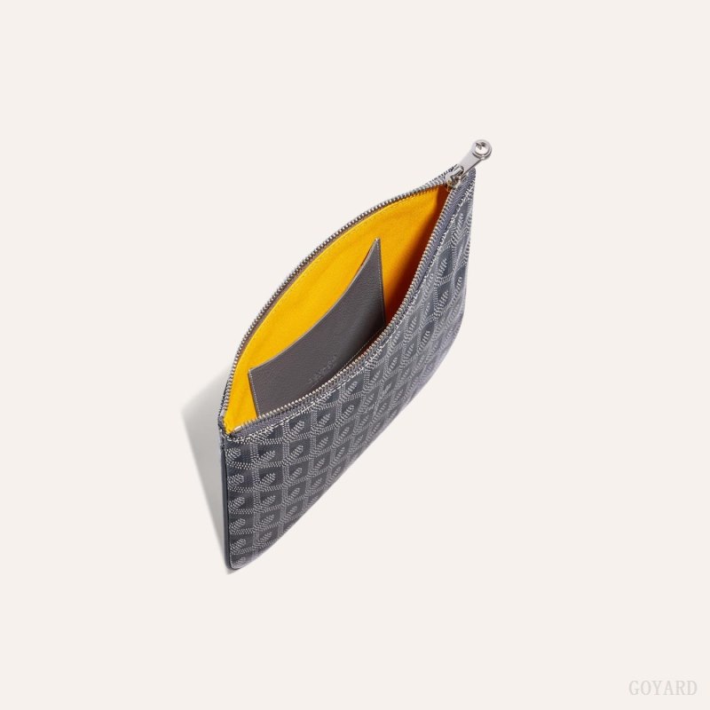 Goyard SÉNAT PM POCKET Küçük Deri Ürünler Gri | GY-XXD0305