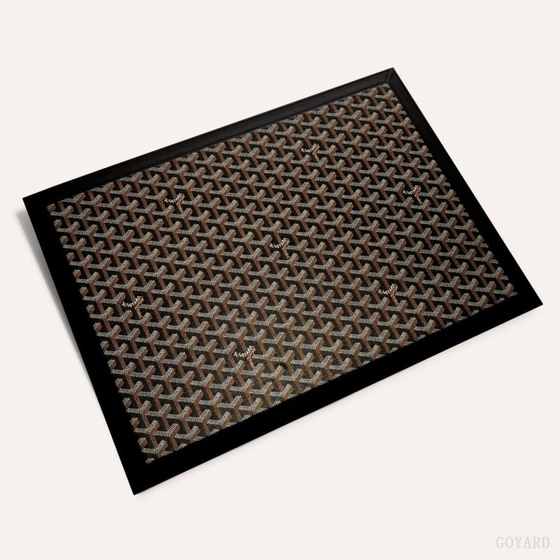 Goyard SOUS-MAIN DESK PAD Aksesuar Siyah | GY-TJS1355