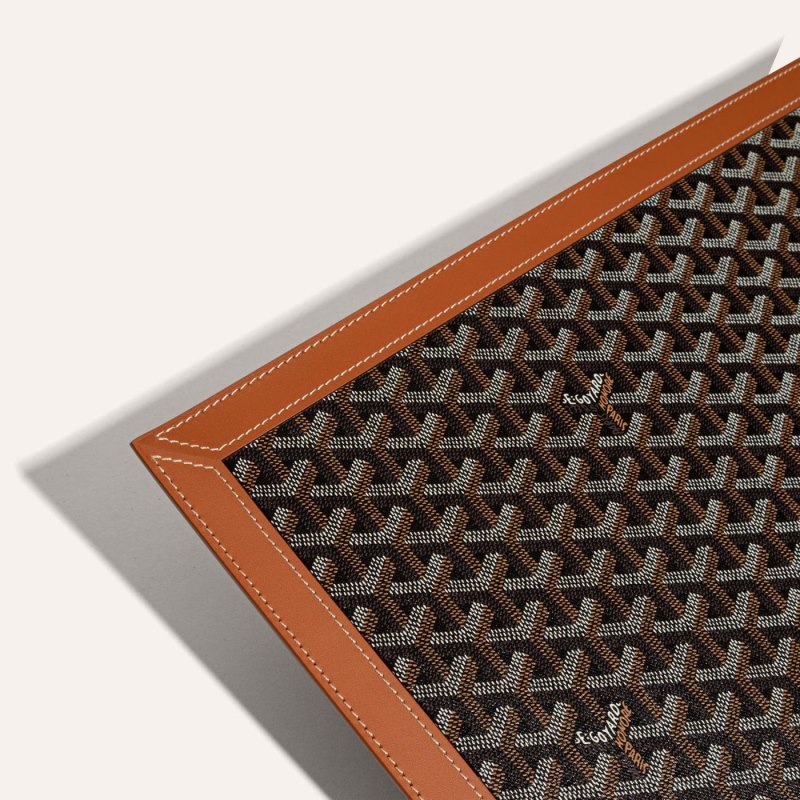Goyard SOUS-MAIN DESK PAD Aksesuar Siyah Kahverengi | GY-HZC0629