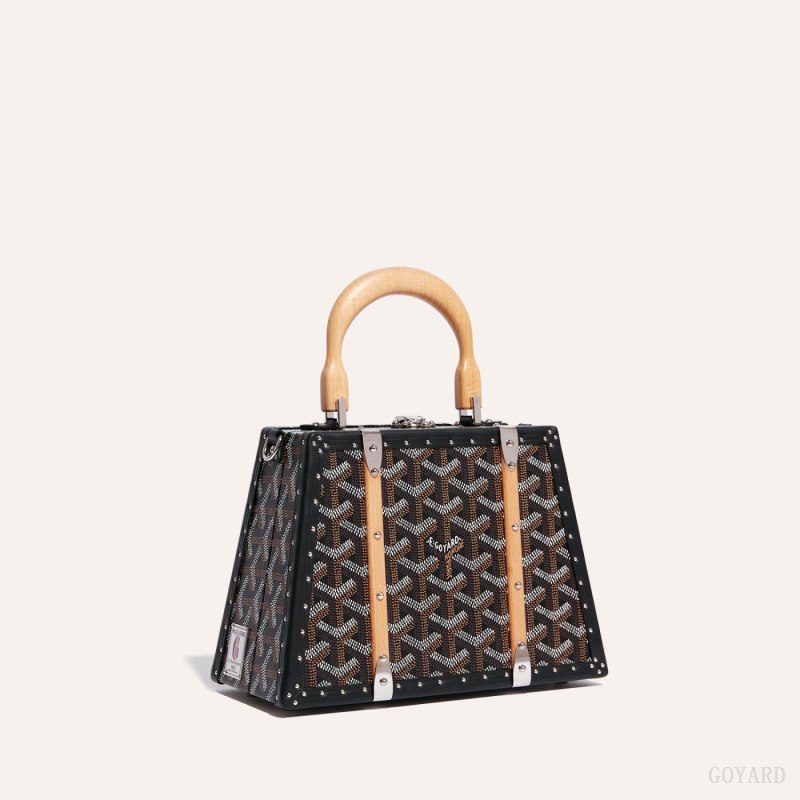 Goyard Saïgon Mini Trunk Bag Çantası Siyah | GY-GMS3980