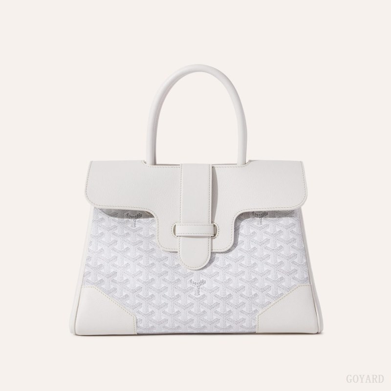 Goyard Saïgon tote bag El Çantası Beyaz | GY-RAS4486