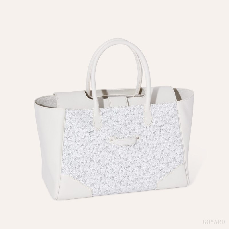 Goyard Saïgon tote bag El Çantası Beyaz | GY-RAS4486