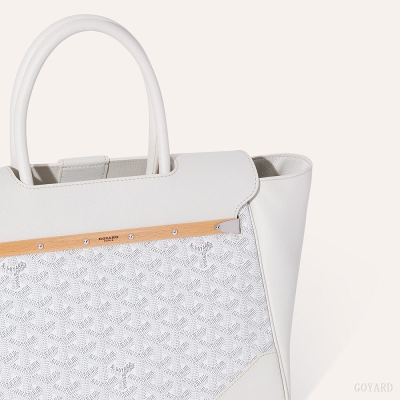 Goyard Saïgon tote bag El Çantası Beyaz | GY-RAS4486