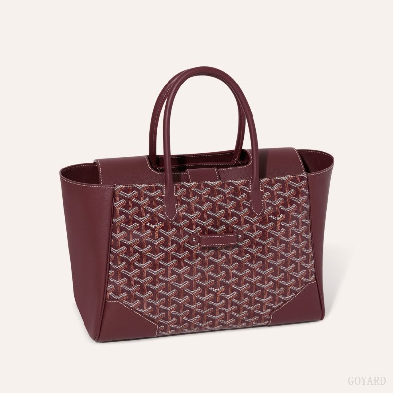 Goyard Saïgon tote bag El Çantası Bordo | GY-RKC0439