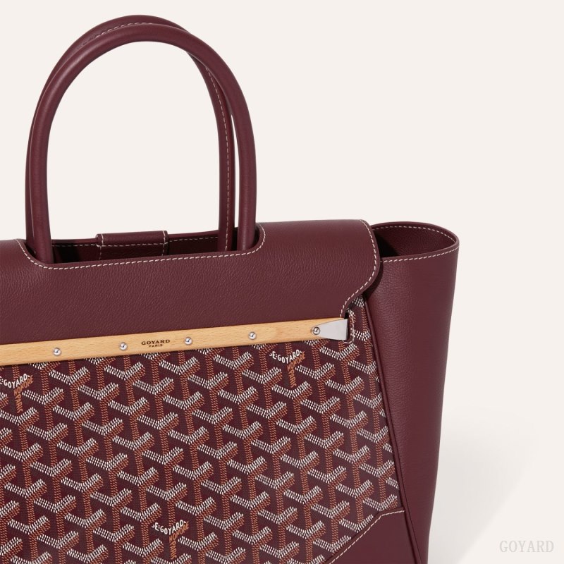 Goyard Saïgon tote bag El Çantası Bordo | GY-RKC0439