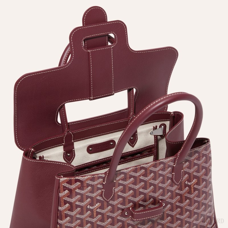 Goyard Saïgon tote bag El Çantası Bordo | GY-RKC0439
