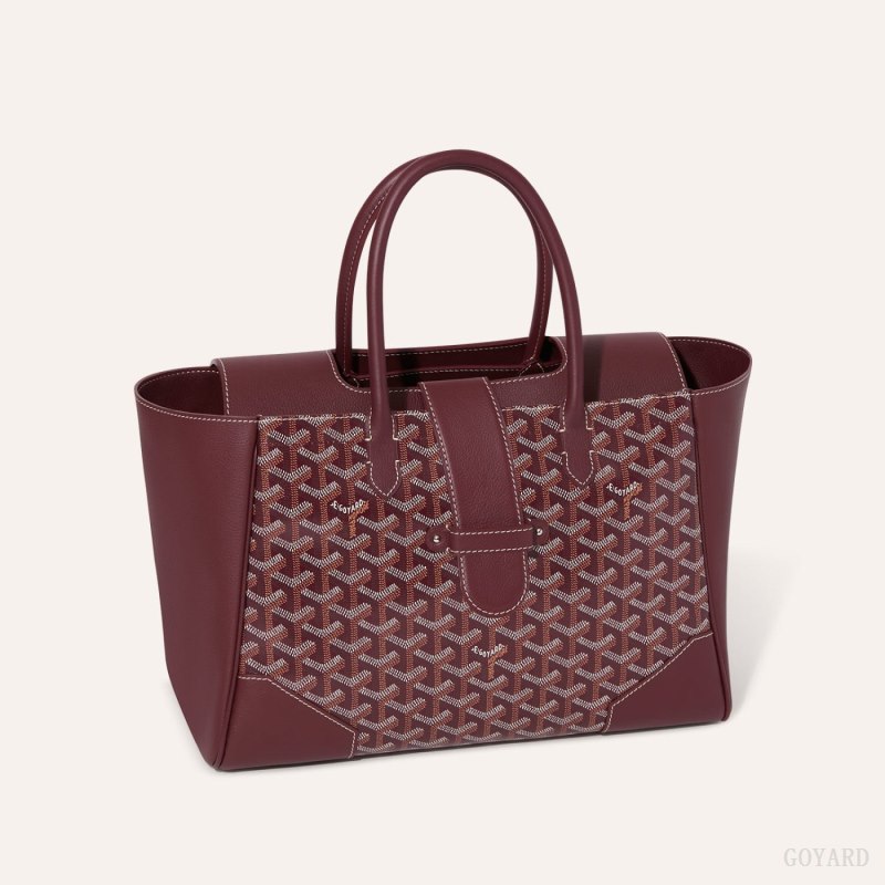 Goyard Saïgon tote bag El Çantası Bordo | GY-RKC0439