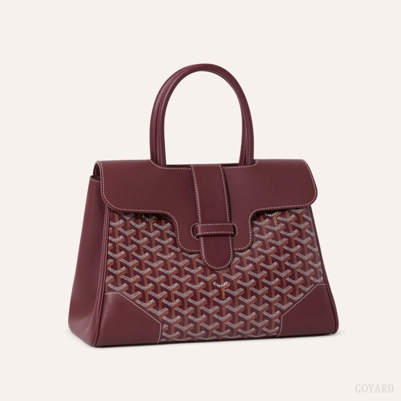 Goyard Saïgon tote bag El Çantası Bordo | GY-RKC0439