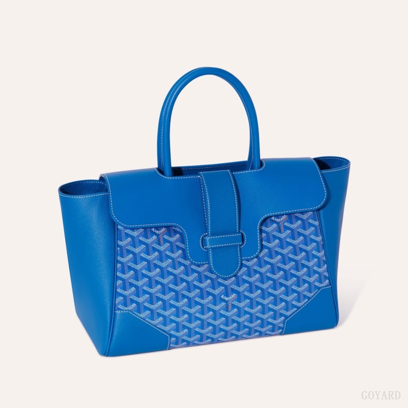 Goyard Saïgon tote bag El Çantası Mavi | GY-UYW6422