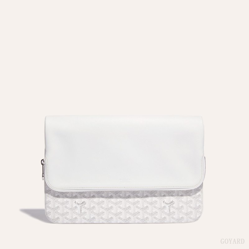 Goyard Sainte-Marie GM Clutch Çantası Beyaz | GY-LSA6460