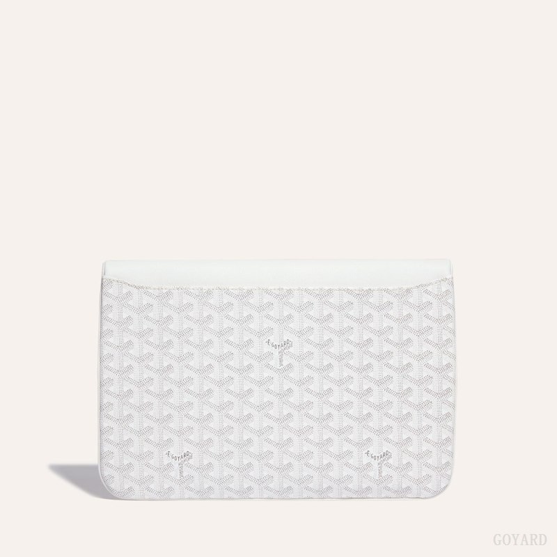 Goyard Sainte-Marie GM Clutch Çantası Beyaz | GY-LSA6460