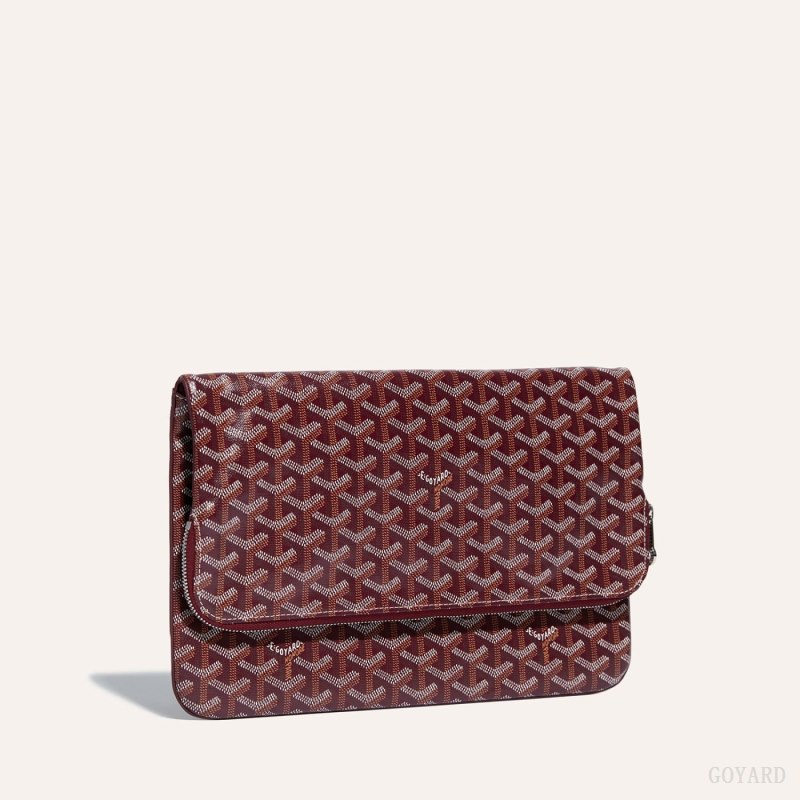 Goyard Sainte-Marie GM Clutch Çantası Bordo | GY-ZEA5843