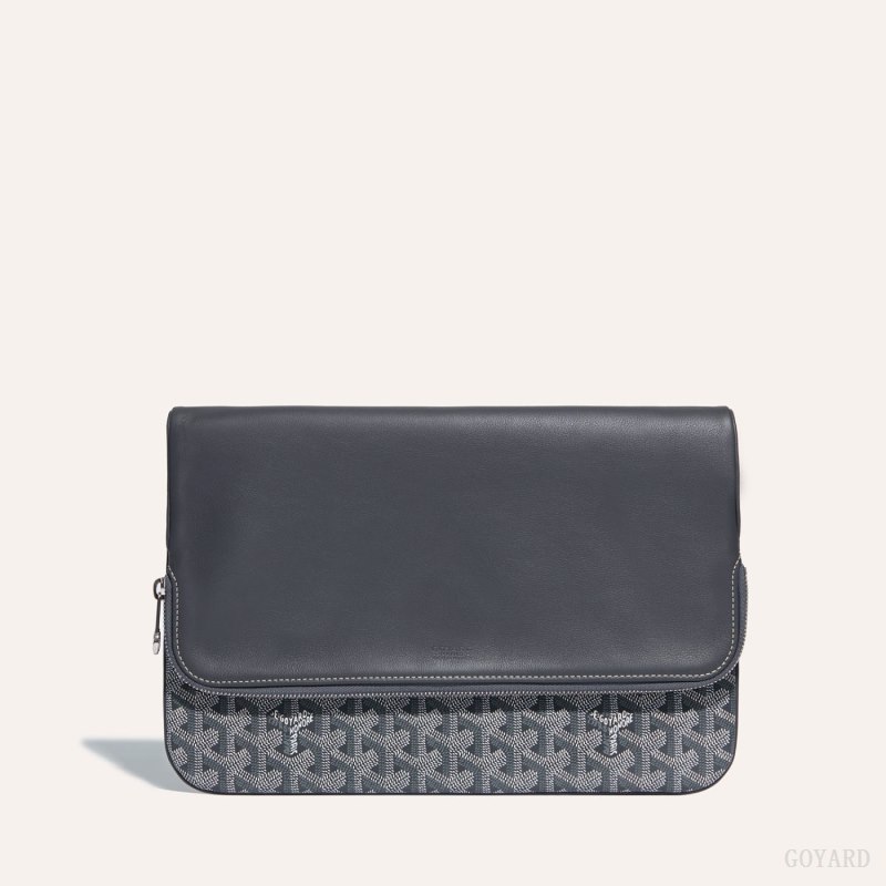 Goyard Sainte-Marie GM Clutch Çantası Gri | GY-YIO6682
