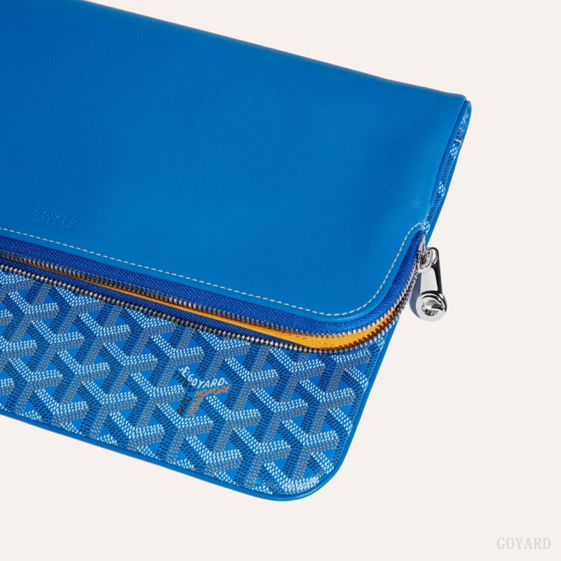 Goyard Sainte-Marie GM Clutch Çantası Mavi | GY-IKX8133