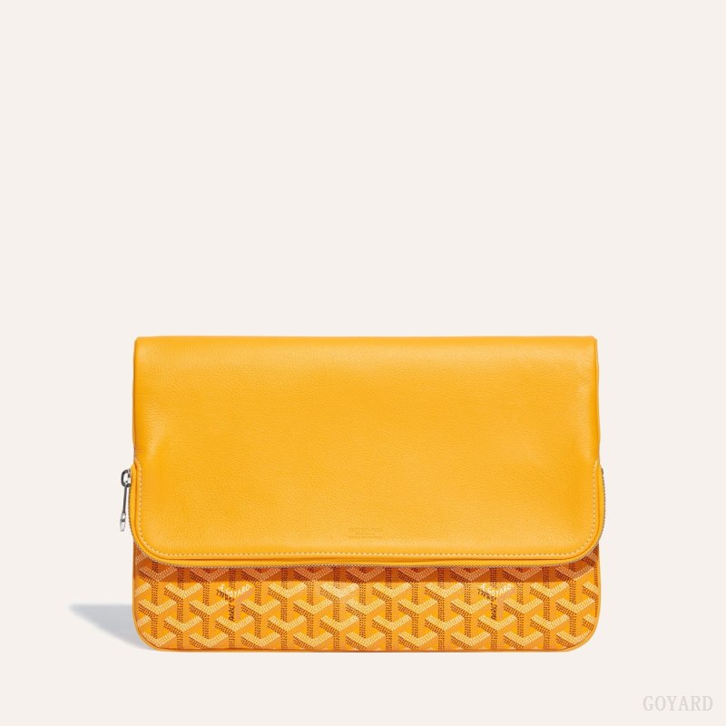 Goyard Sainte-Marie GM Clutch Çantası Sarı | GY-SUP9805