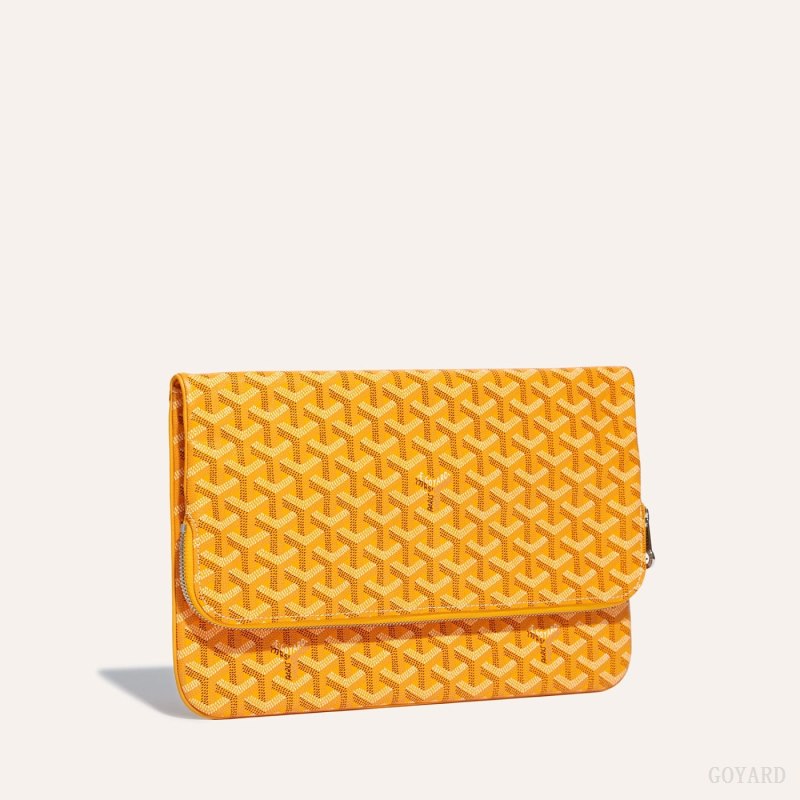 Goyard Sainte-Marie GM Clutch Çantası Sarı | GY-SUP9805