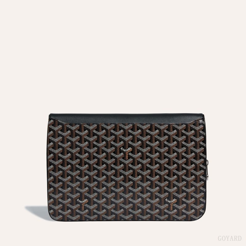 Goyard Sainte-Marie GM Clutch Çantası Siyah | GY-ATG3467