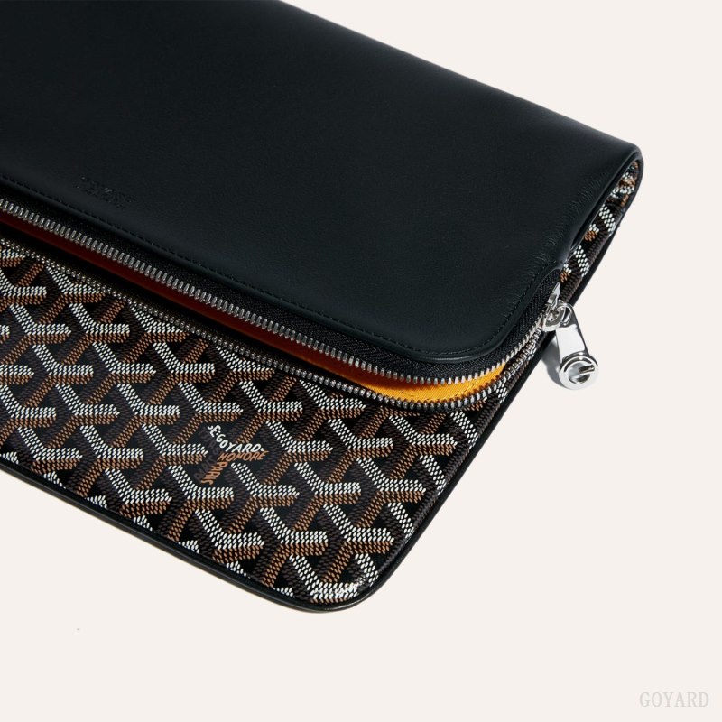 Goyard Sainte-Marie GM Clutch Çantası Siyah | GY-ATG3467