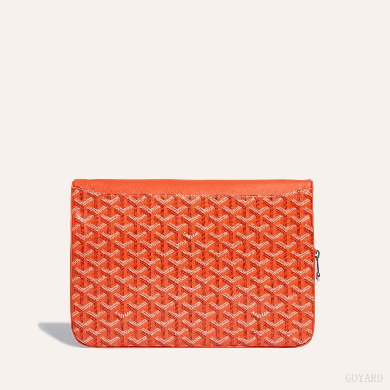 Goyard Sainte-Marie GM Clutch Çantası Turuncu | GY-FJE9595