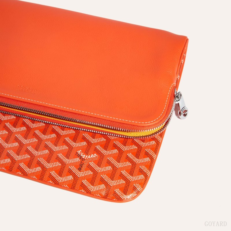 Goyard Sainte-Marie GM Clutch Çantası Turuncu | GY-FJE9595