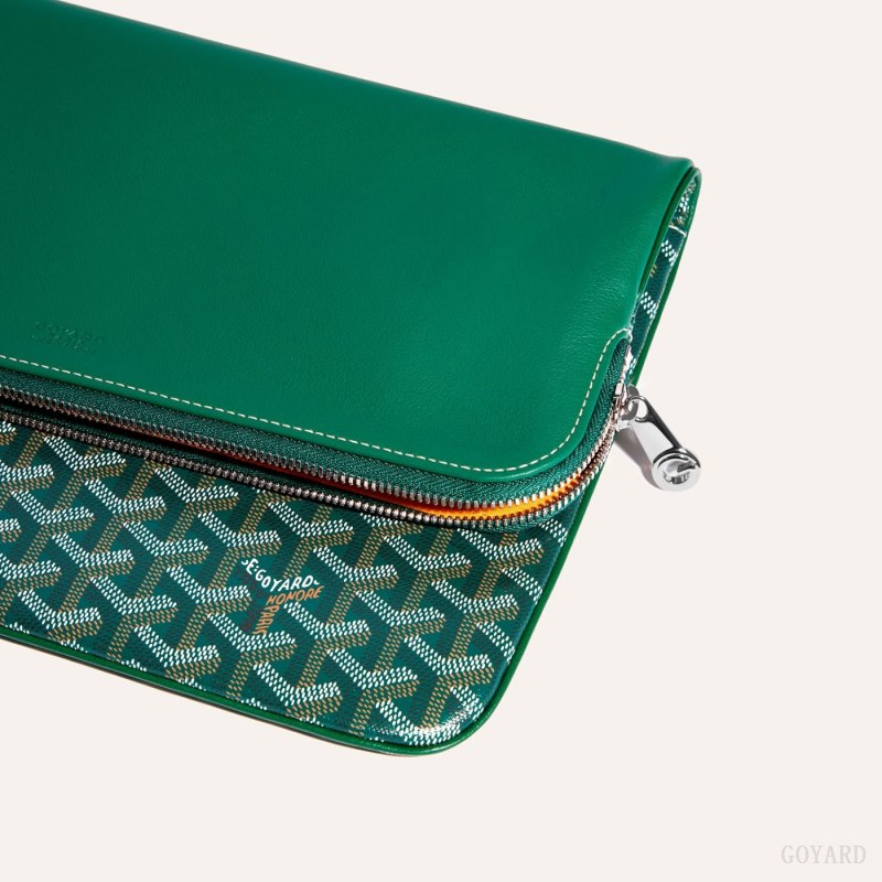 Goyard Sainte-Marie GM Clutch Çantası Yeşil | GY-FYU3837