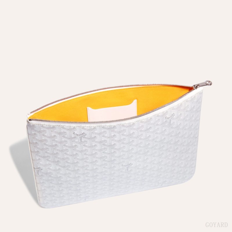 Goyard Sénat MGM Pouch Kese Çanta Beyaz | GY-JIZ2293