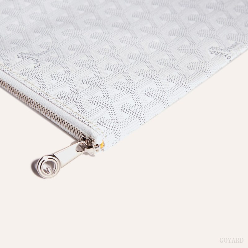 Goyard Sénat MGM Pouch Kese Çanta Beyaz | GY-JIZ2293