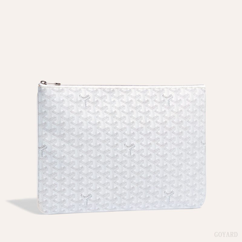 Goyard Sénat MGM Pouch Kese Çanta Beyaz | GY-JIZ2293
