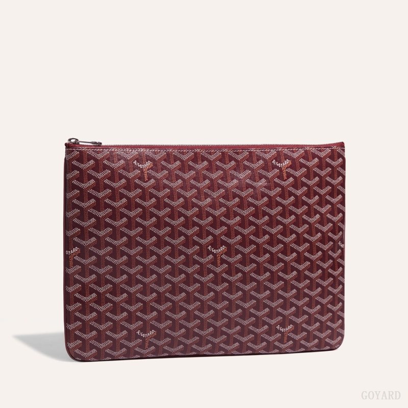 Goyard Sénat MGM Pouch Kese Çanta Bordo | GY-YYU1531