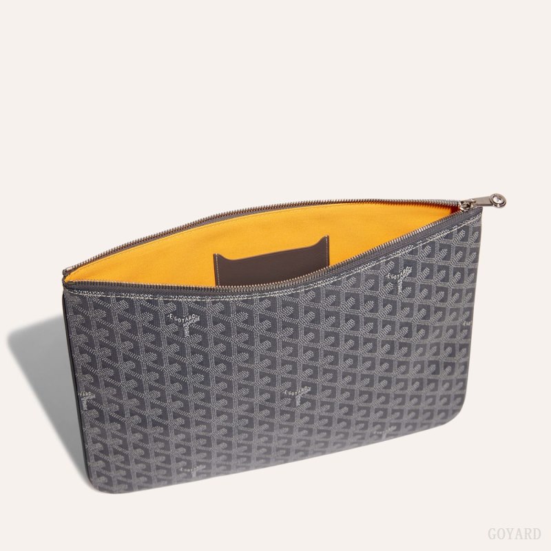 Goyard Sénat MGM Pouch Kese Çanta Gri | GY-MSG4806