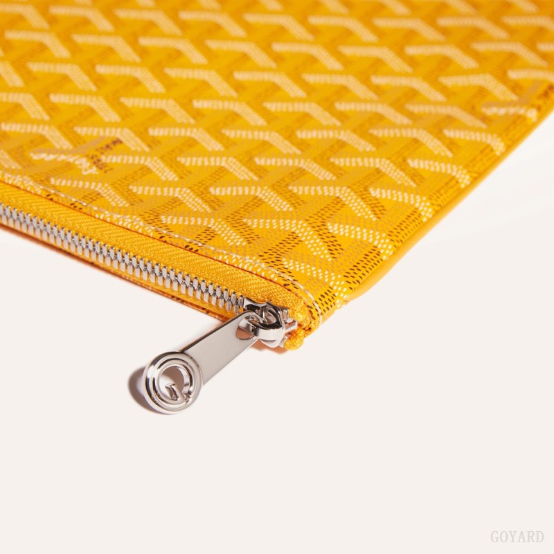 Goyard Sénat MGM Pouch Kese Çanta Sarı | GY-FRJ5575