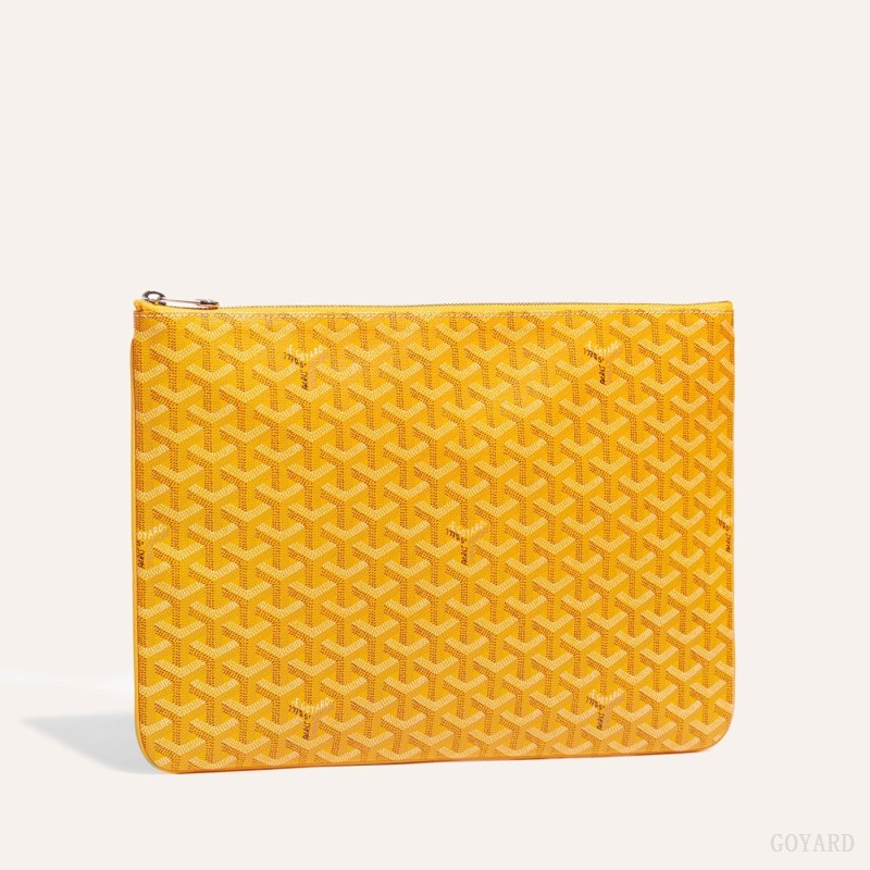 Goyard Sénat MGM Pouch Kese Çanta Sarı | GY-FRJ5575