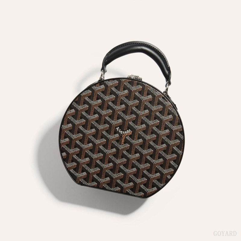 Goyard THE ALTO HATBOX TRUNK BAG Mini Çanta Siyah | GY-EEO9252