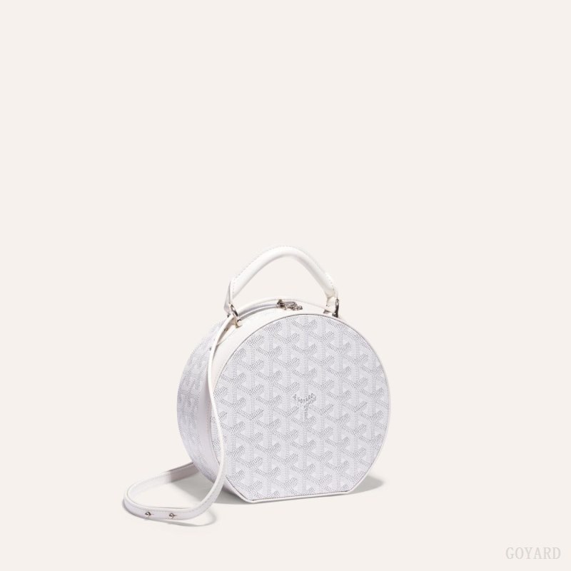 Goyard THE ALTO HATBOX TRUNK BAG Mini Çanta Beyaz | GY-IVA4615