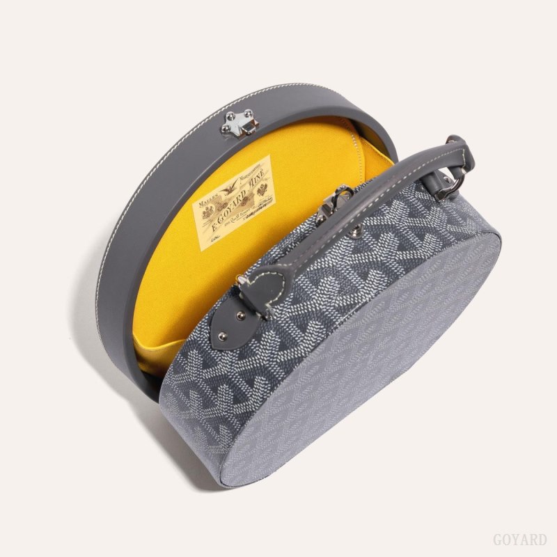 Goyard THE ALTO HATBOX TRUNK BAG Mini Çanta Gri | GY-XZL4048