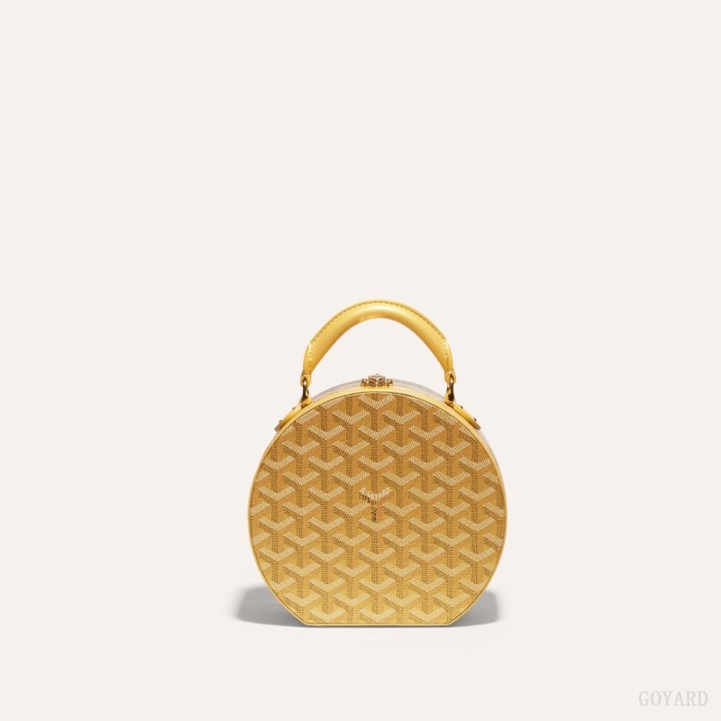 Goyard THE ALTO HATBOX TRUNK BAG Mini Çanta Altın | GY-YIG2950