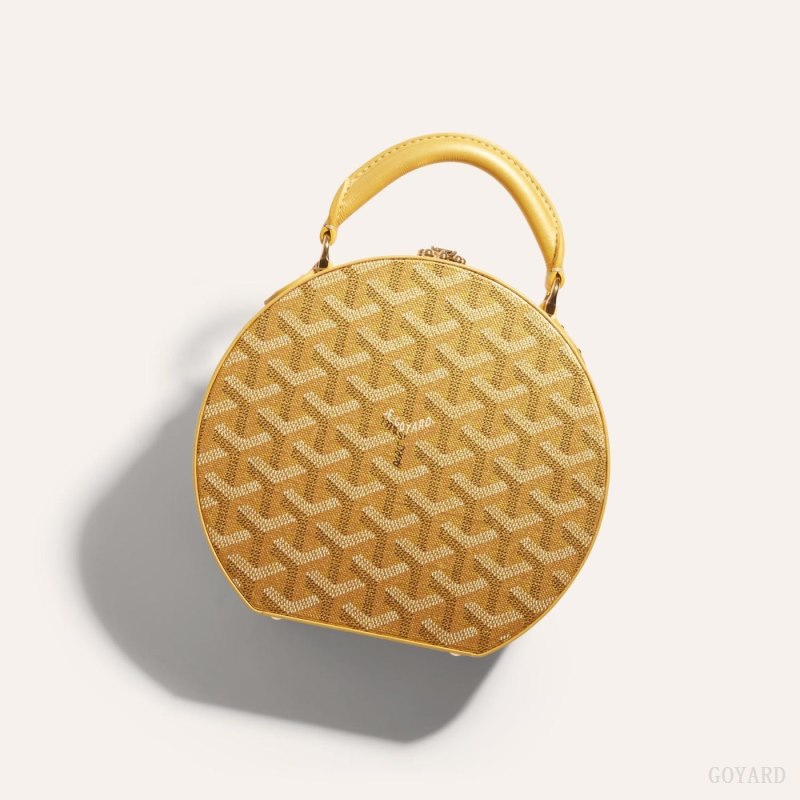 Goyard THE ALTO HATBOX TRUNK BAG Mini Çanta Altın | GY-YIG2950