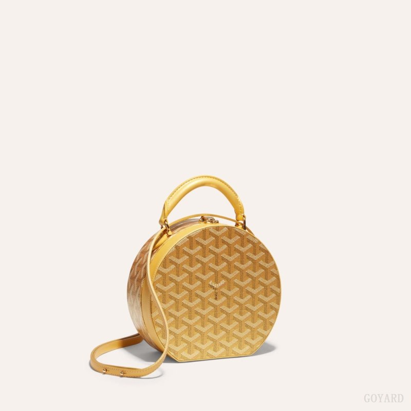 Goyard THE ALTO HATBOX TRUNK BAG Mini Çanta Altın | GY-YIG2950