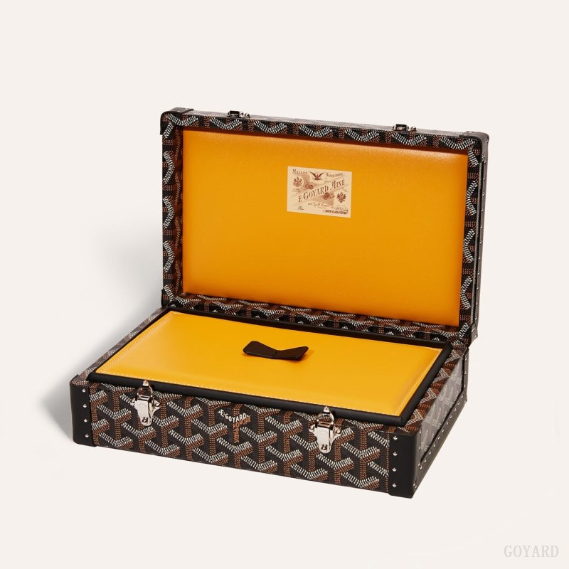Goyard VENDÔME JEWELLERY CASE Boxes Siyah | GY-ZUB7785