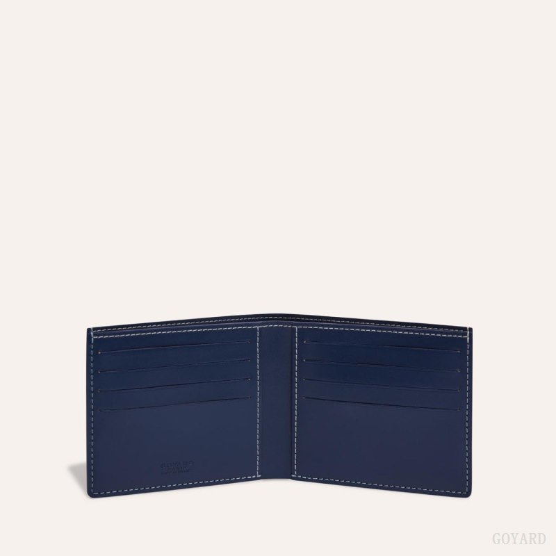 Goyard VICTOIRE WALLET Cüzdan Lacivert Mavi | GY-QZU1138